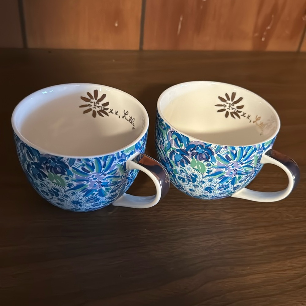 Lily Pulitzer mugs